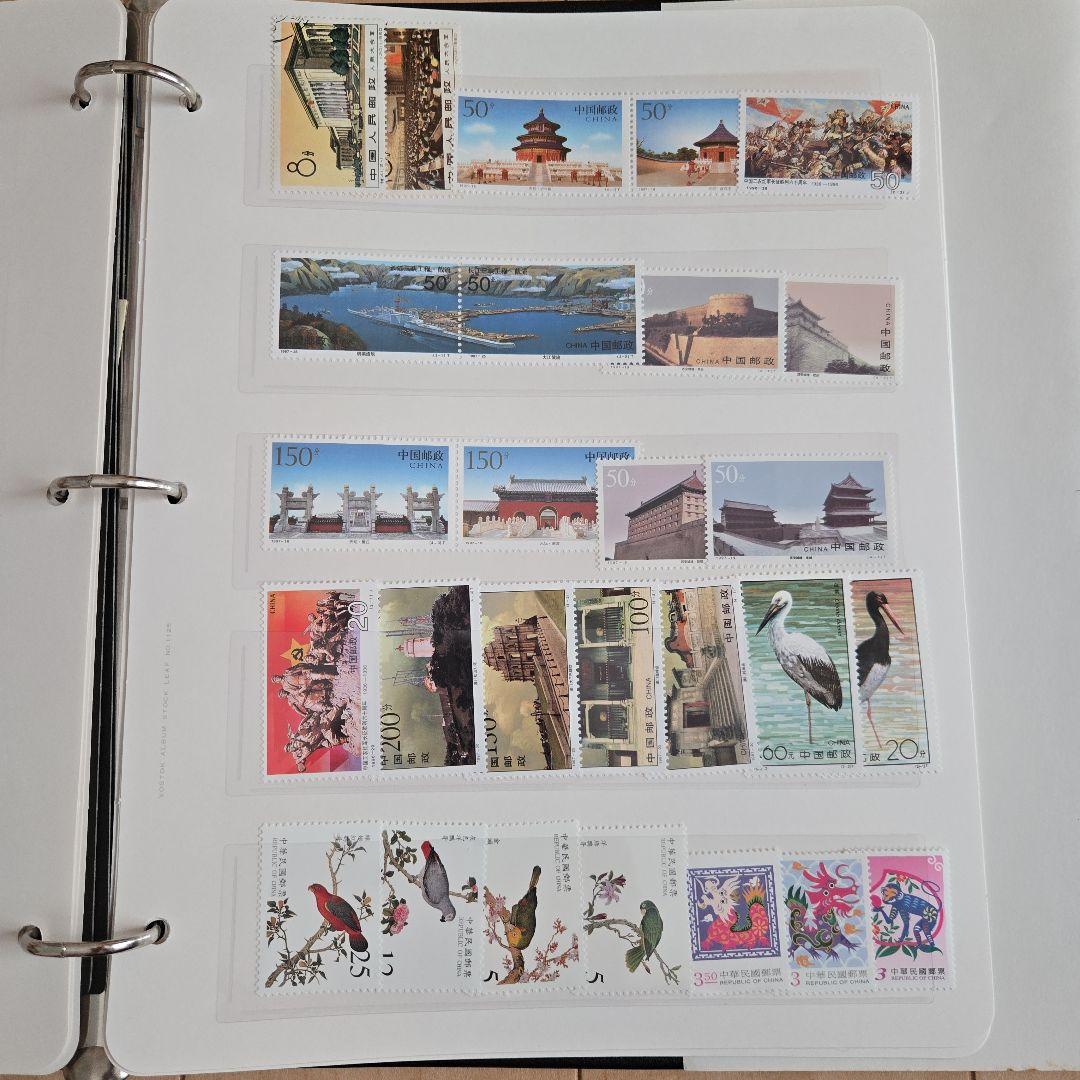k*i様 中国切手　ボストークユニ切手アルバム