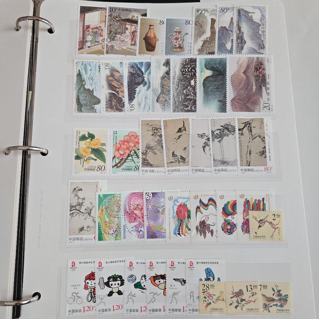 k*i様 中国切手　ボストークユニ切手アルバム
