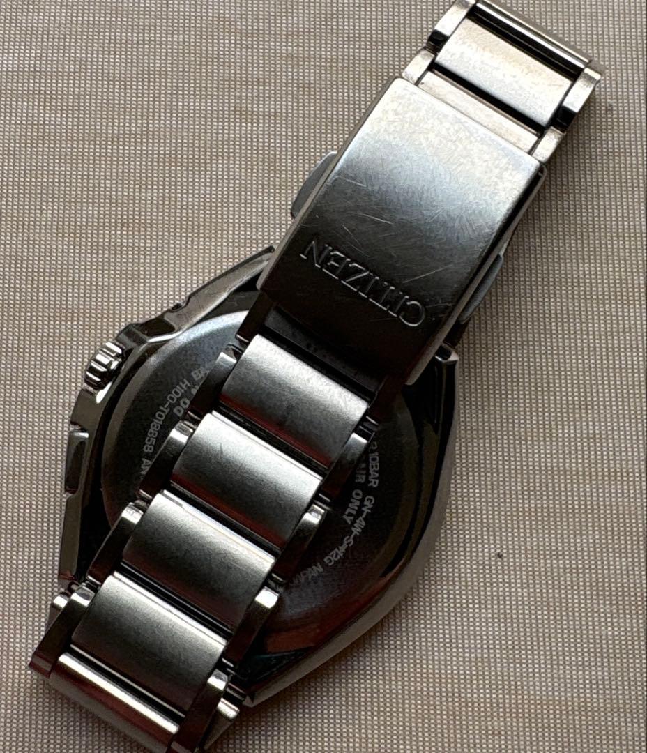 citizen H100-T018856 チタンソーラー　稼働良品 デイデイト