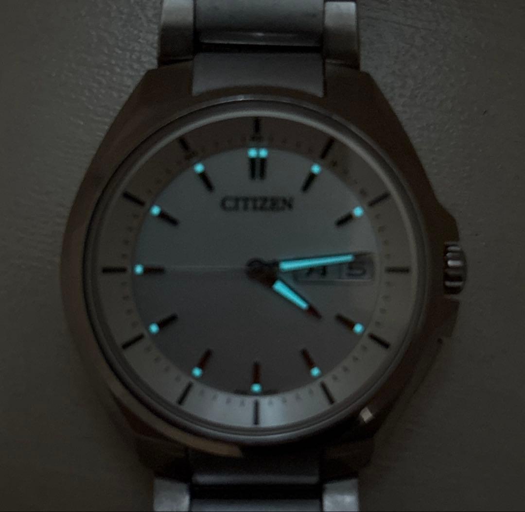citizen H100-T018856 チタンソーラー　稼働良品 デイデイト