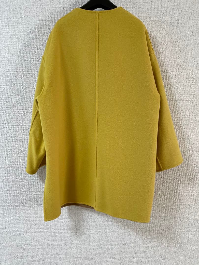 UNITED ARROWS ユナイテッドアローズ リバーシブルノーカラーコート