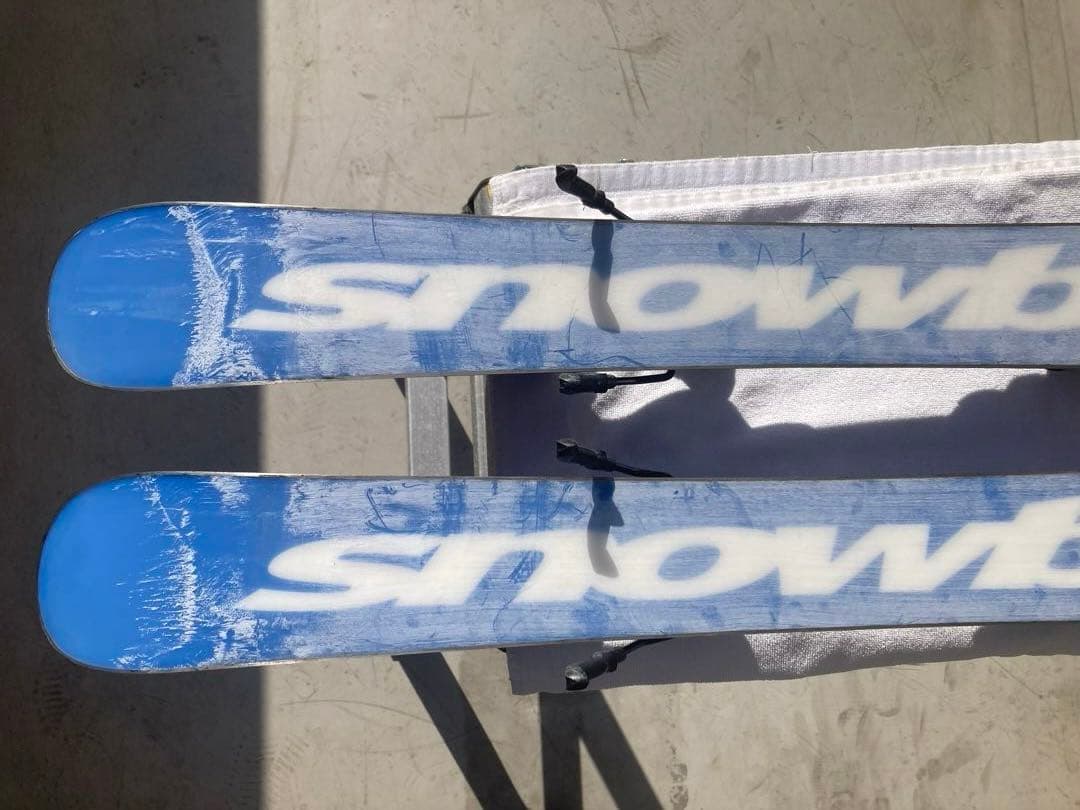 ショートスキー(ファン)と解放ビィンディングセットSALOMON MINIMAX