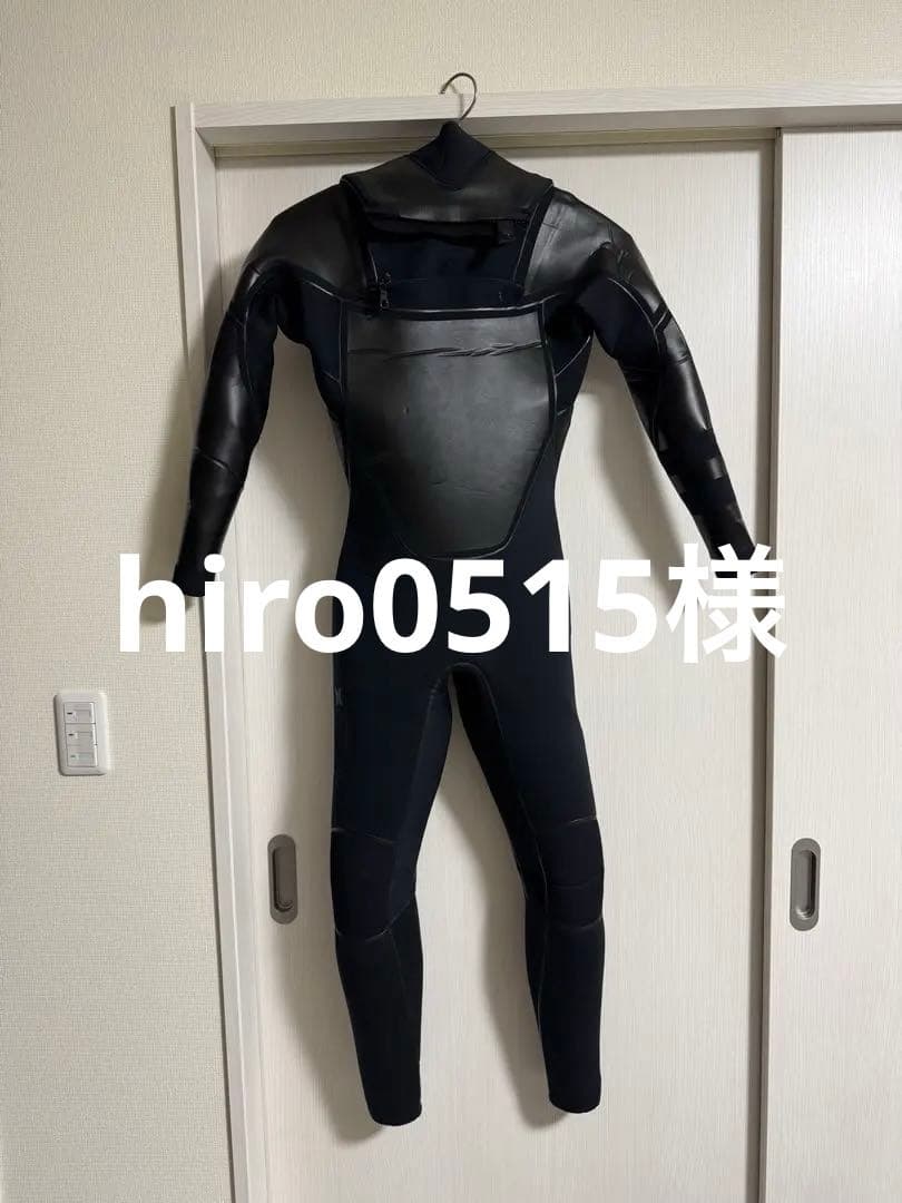 Hurley ブラック セミドライスーツ