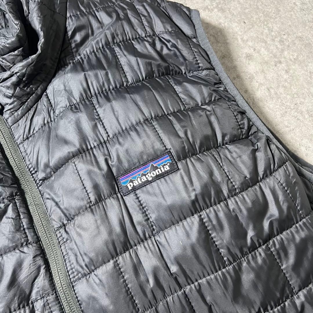 patagonia ナノパフ ベスト プリマロフト グレー L