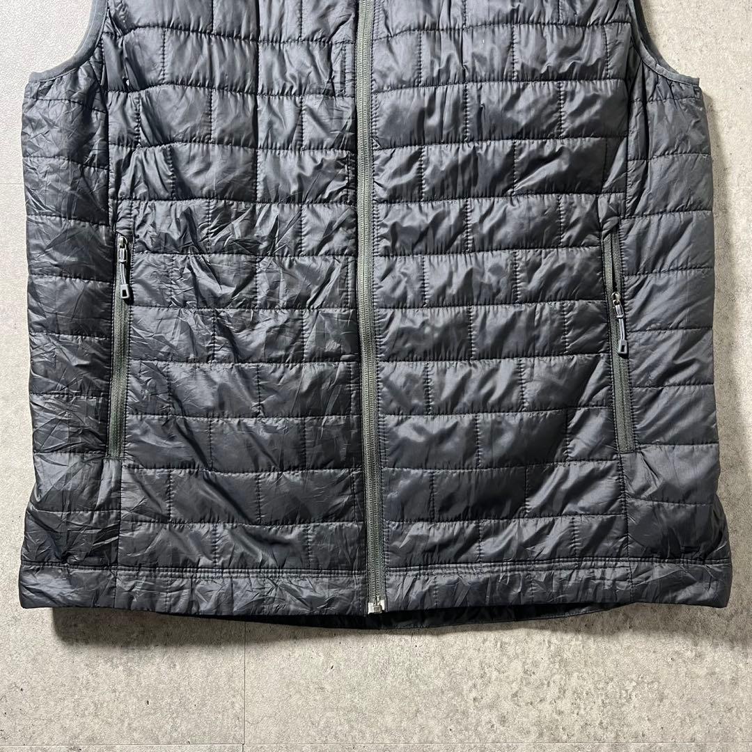 patagonia ナノパフ ベスト プリマロフト グレー L