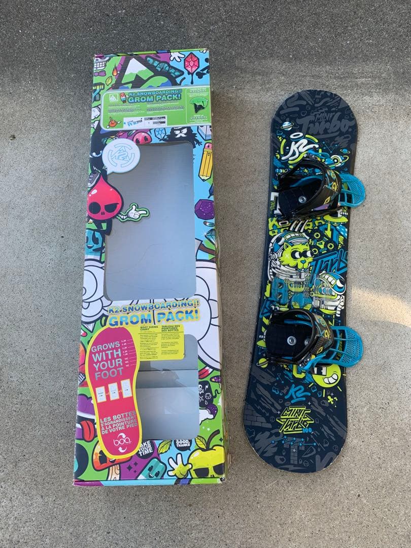 100センチ　Grom Pack 子供用スノーボード