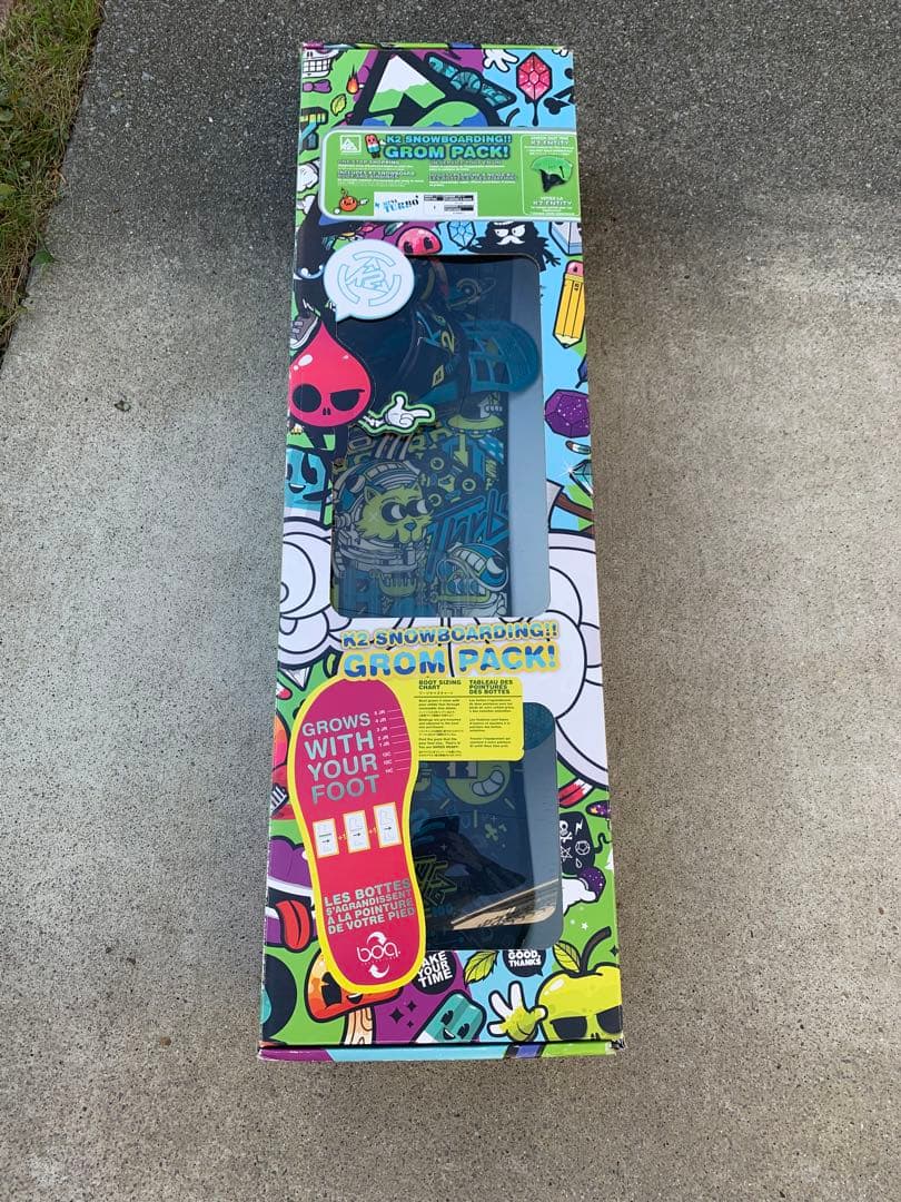 100センチ　Grom Pack 子供用スノーボード