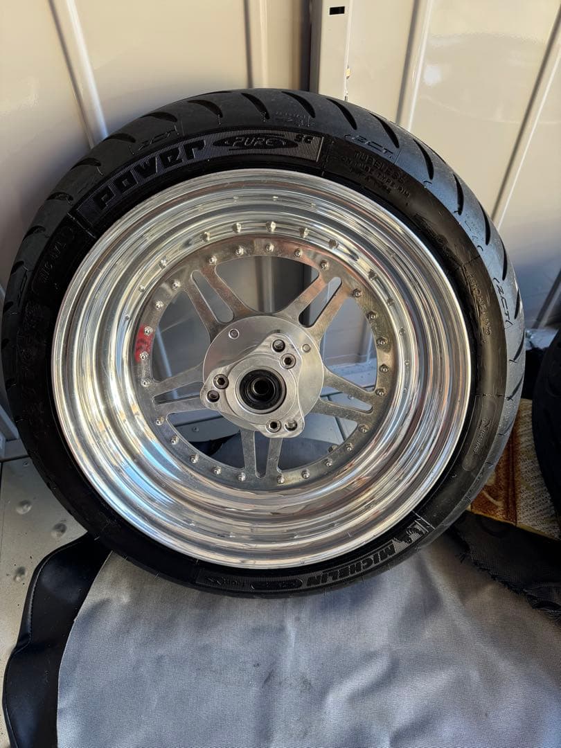 ホンダズーマー等に machinedmachines 前後セット usdm 太足