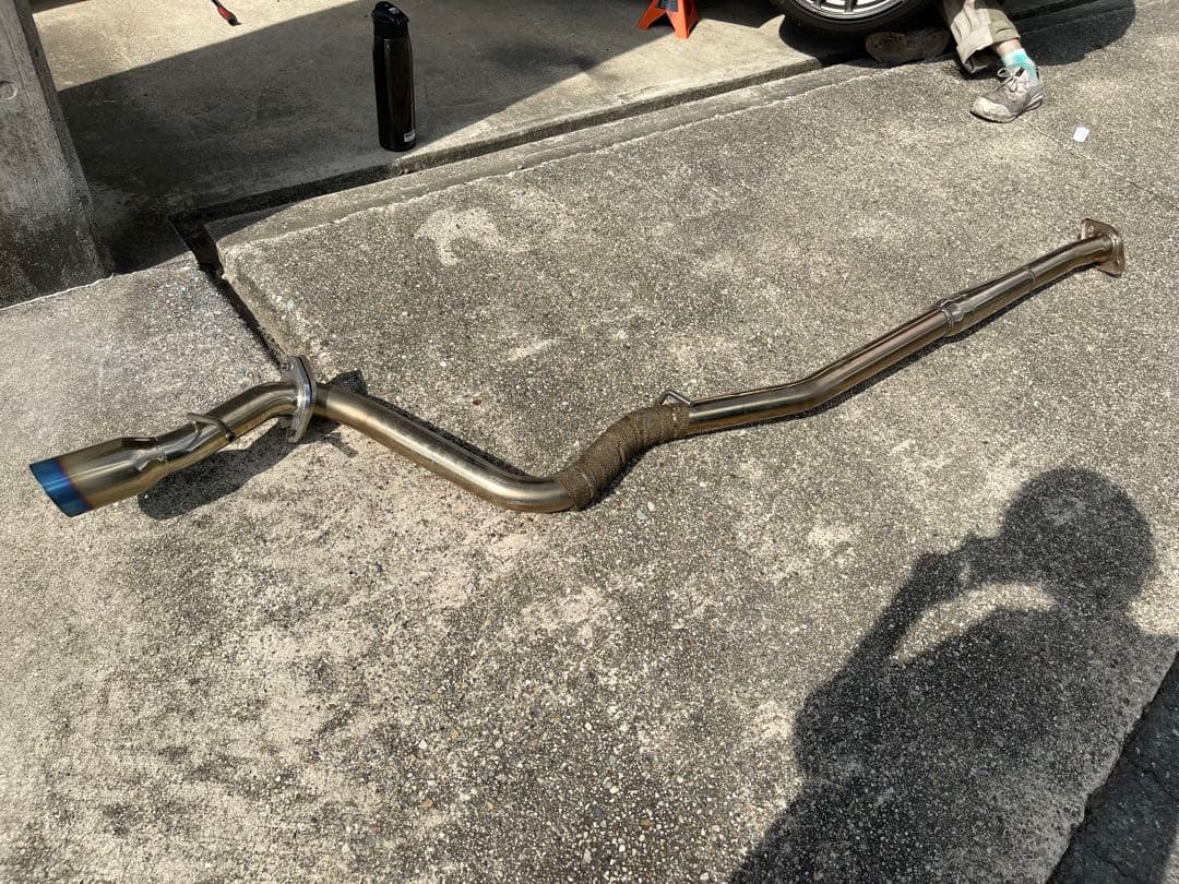 86 brz zn6 zc6 中間リアピースストレートマフラー