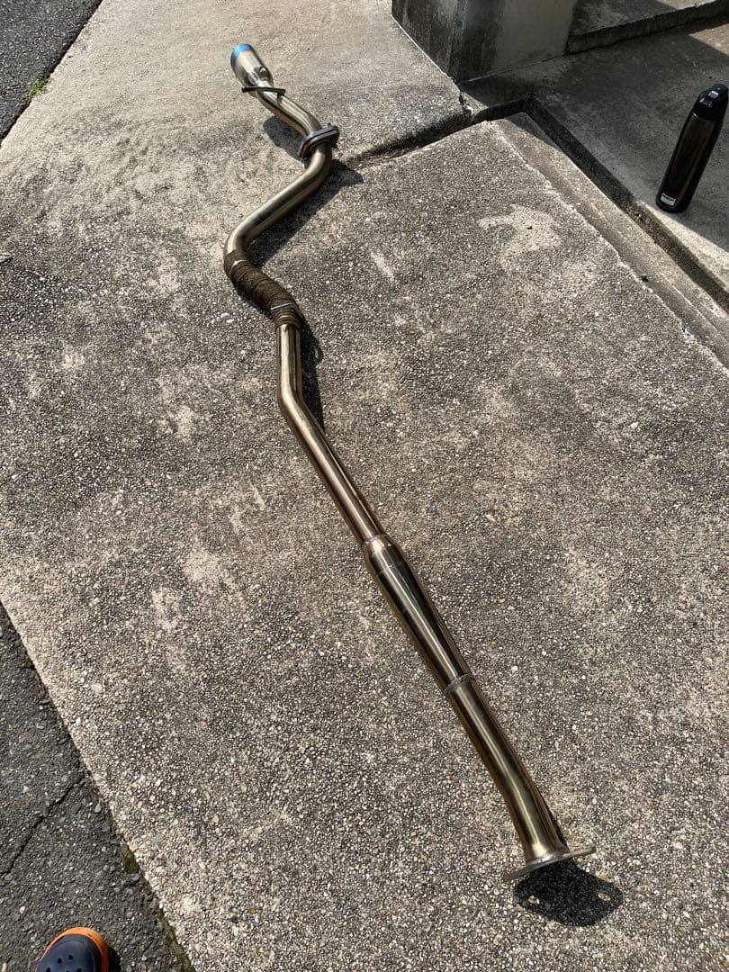 86 brz zn6 zc6 中間リアピースストレートマフラー