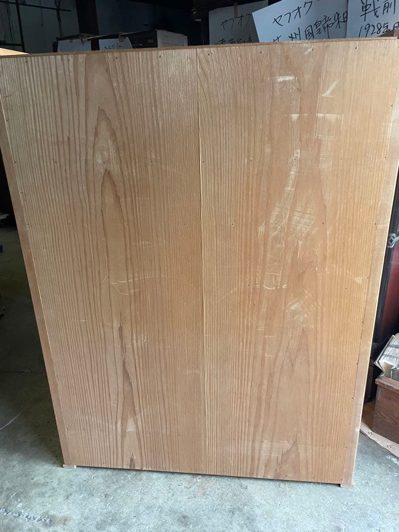 伝統工芸高級水屋道具杉無垢材網代引戸アジロ茶道具煎茶棚置水屋茶箪笥飾り棚和家具