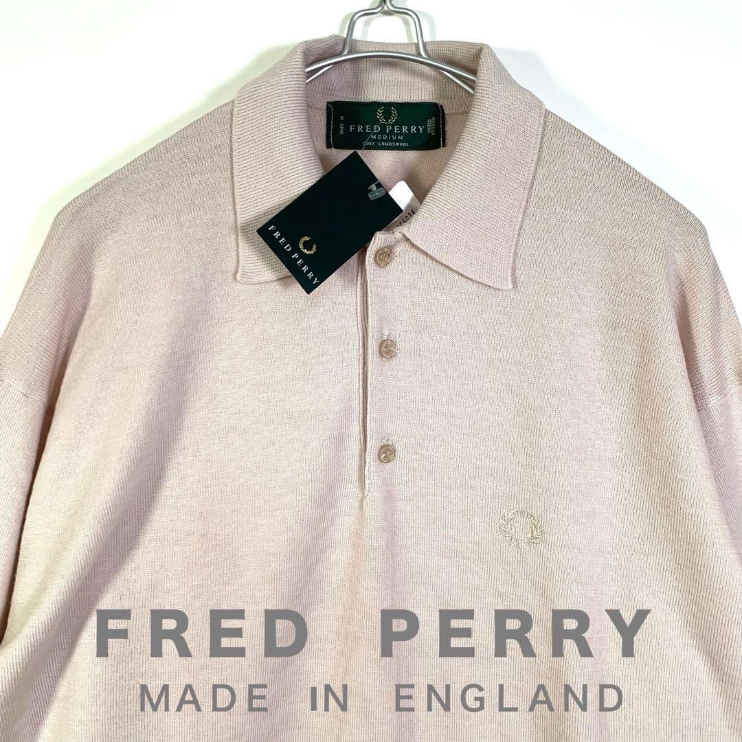 フレッドペリー　ＦＲＥＤ　ＰＥＲＲＹ　ポロシャツ　メリノウール　イギリス製