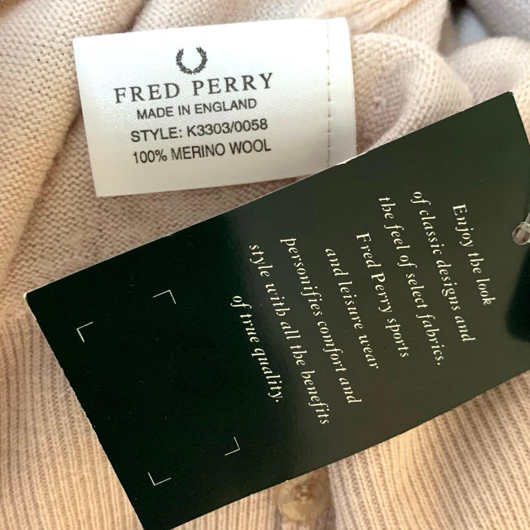 フレッドペリー　ＦＲＥＤ　ＰＥＲＲＹ　ポロシャツ　メリノウール　イギリス製