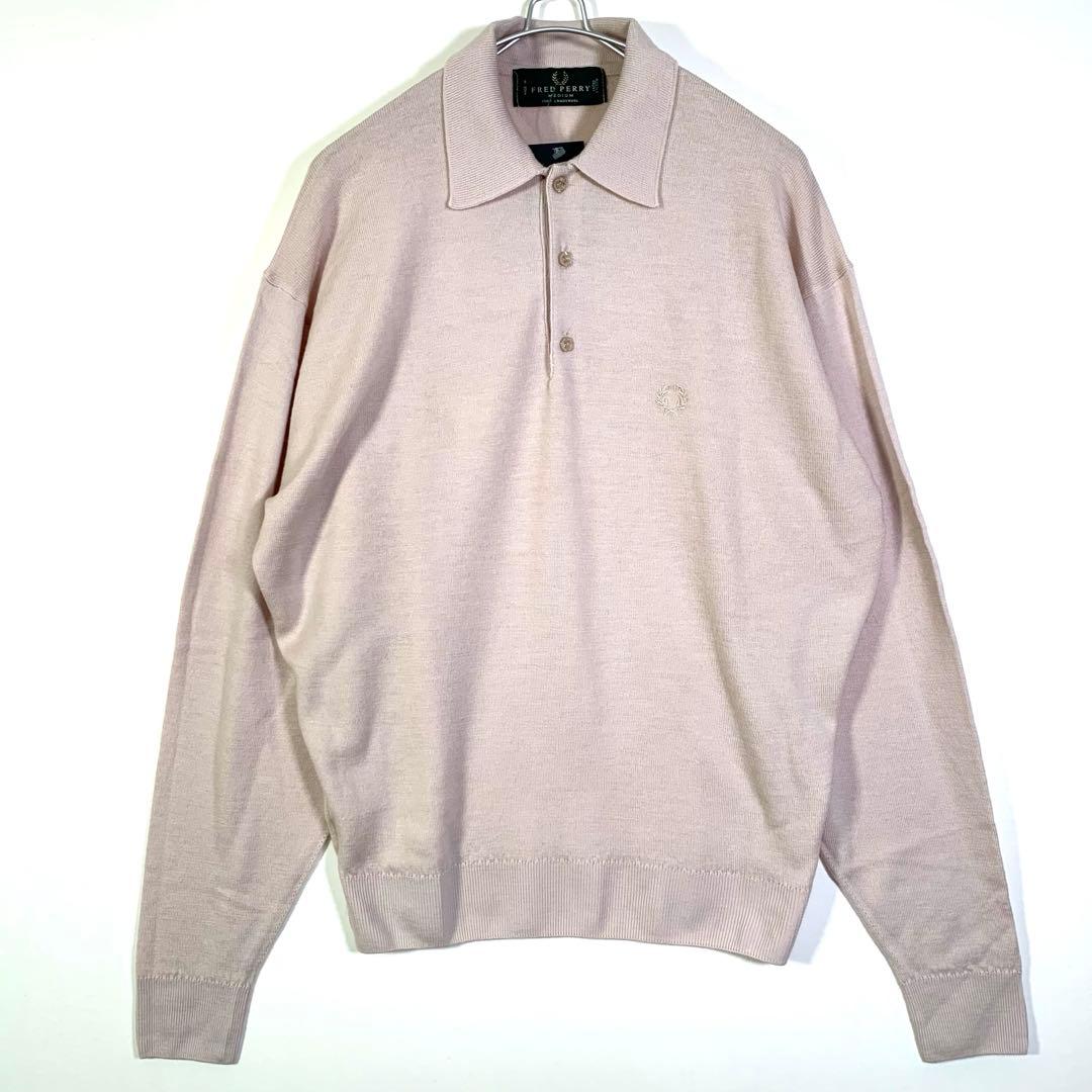フレッドペリー　ＦＲＥＤ　ＰＥＲＲＹ　ポロシャツ　メリノウール　イギリス製