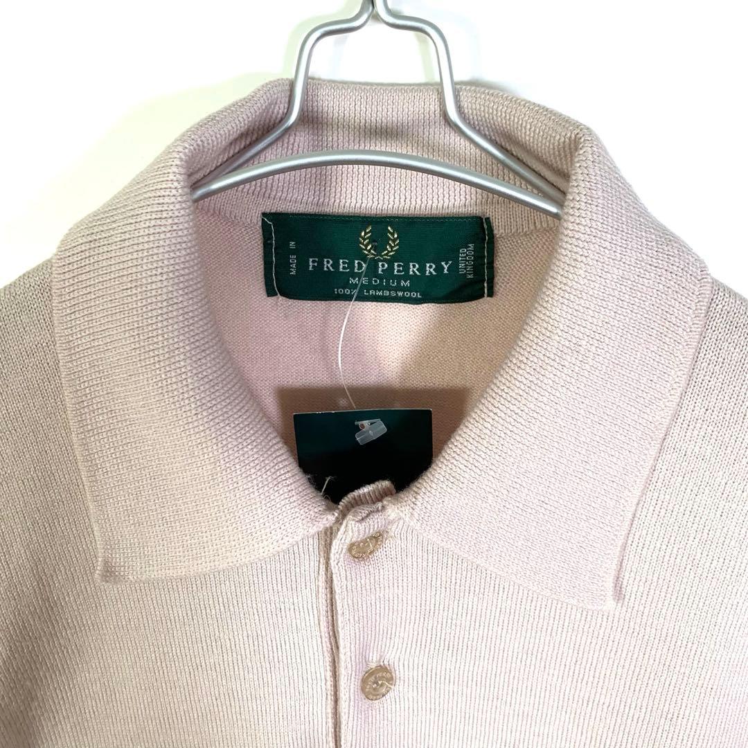 フレッドペリー　ＦＲＥＤ　ＰＥＲＲＹ　ポロシャツ　メリノウール　イギリス製