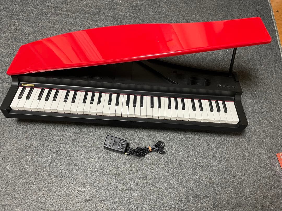 KORG microPIANO マイクロピアノ レッド 赤 電子ピアノ コルグ