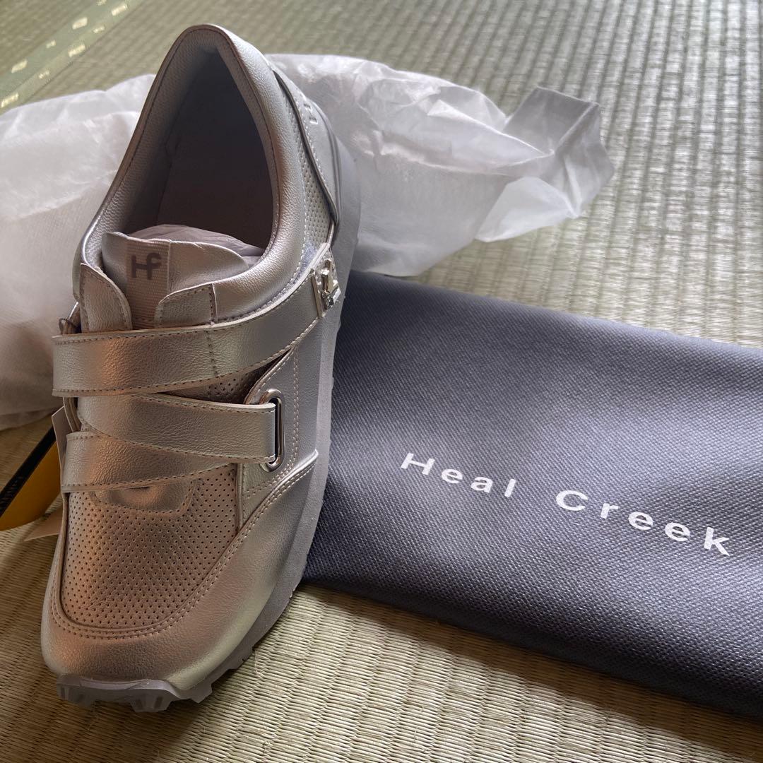 Heal Creek シルバー スニーカー
