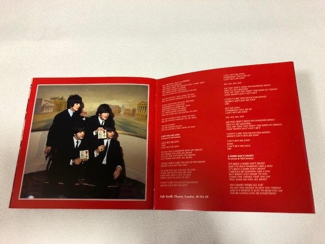 ビートルズ 赤盤 1962-1966 ベスト CD 名盤 美品 d506y59