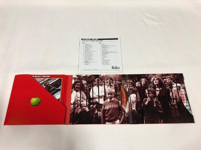 ビートルズ 赤盤 1962-1966 ベスト CD 名盤 美品 d506y59