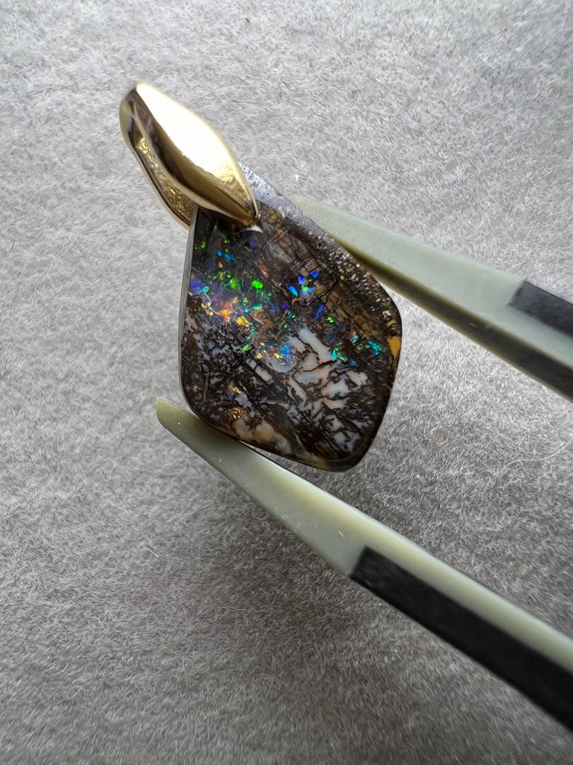 ウッドオパール　ペンダントトップ