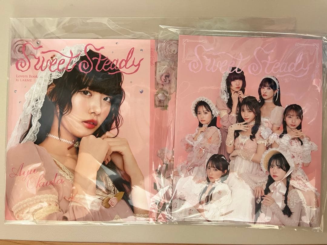 奥田彩友 LARME フォトブック 推しカバー すいすて SWEETSTEADY