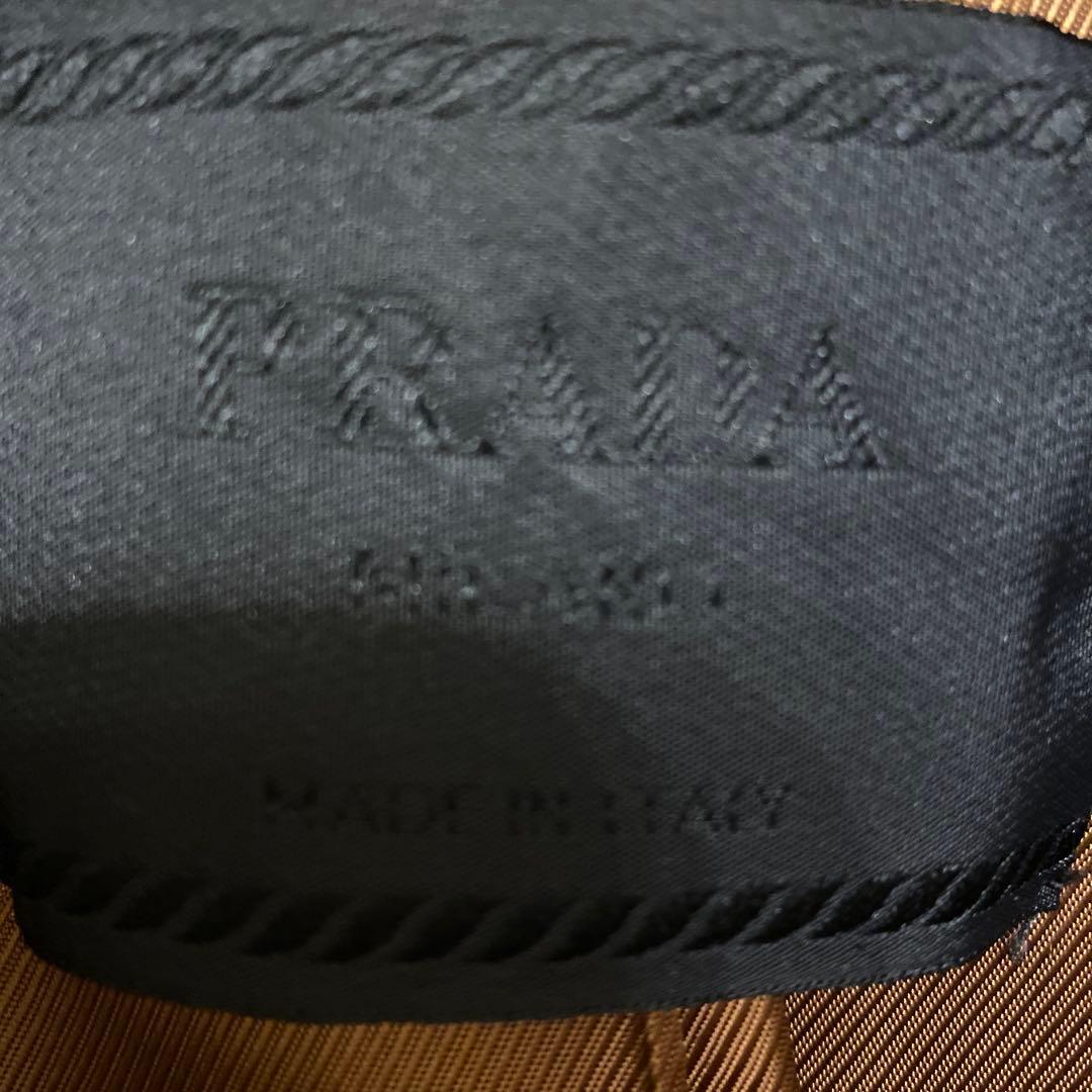 PRADA ブラウン チェスターコート