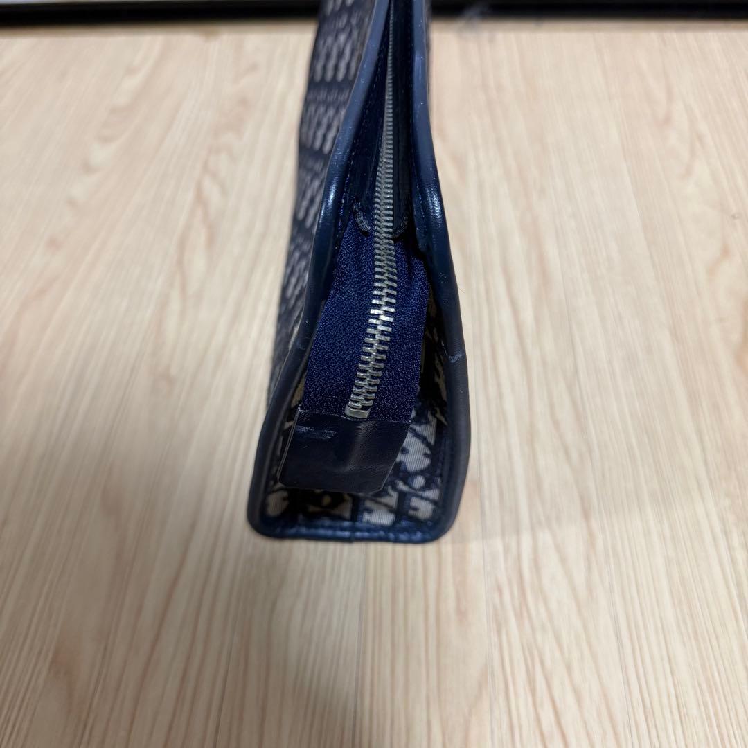 Dior クラッチバッグ トロッター ネイビー ビンテージ