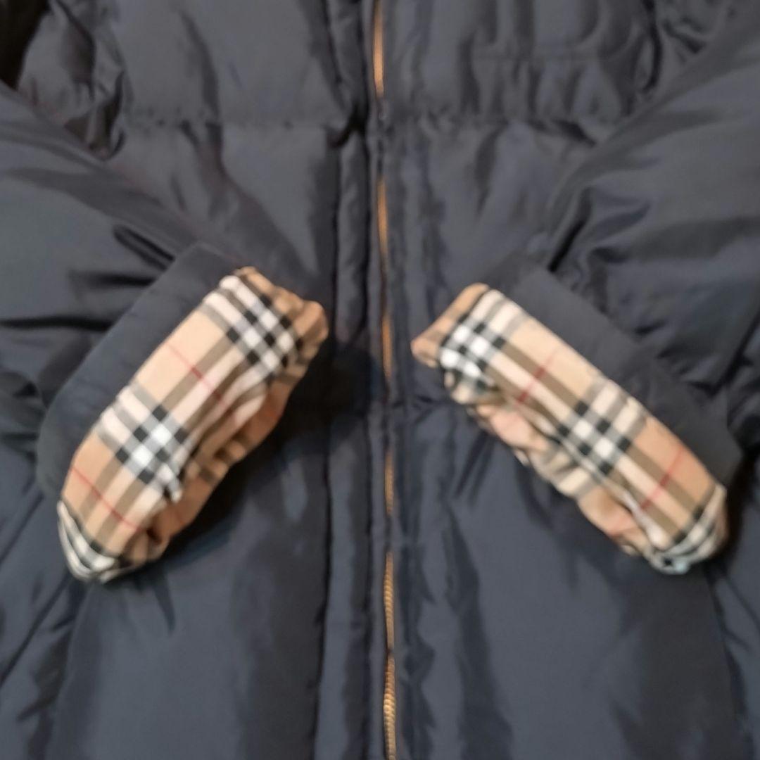 美品✨️　バーバリー　ノバチェック　ダウンジャケット　ミドル