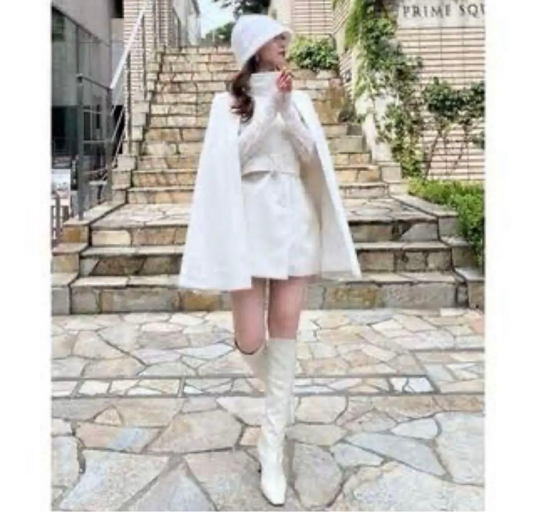  PARTY ♡ ロイヤルパーティー ケープコート オフホワイト