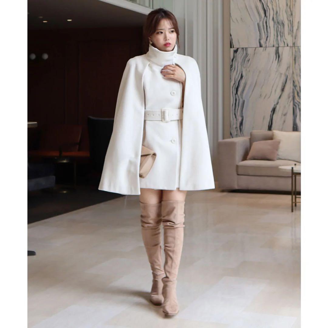  PARTY ♡ ロイヤルパーティー ケープコート オフホワイト