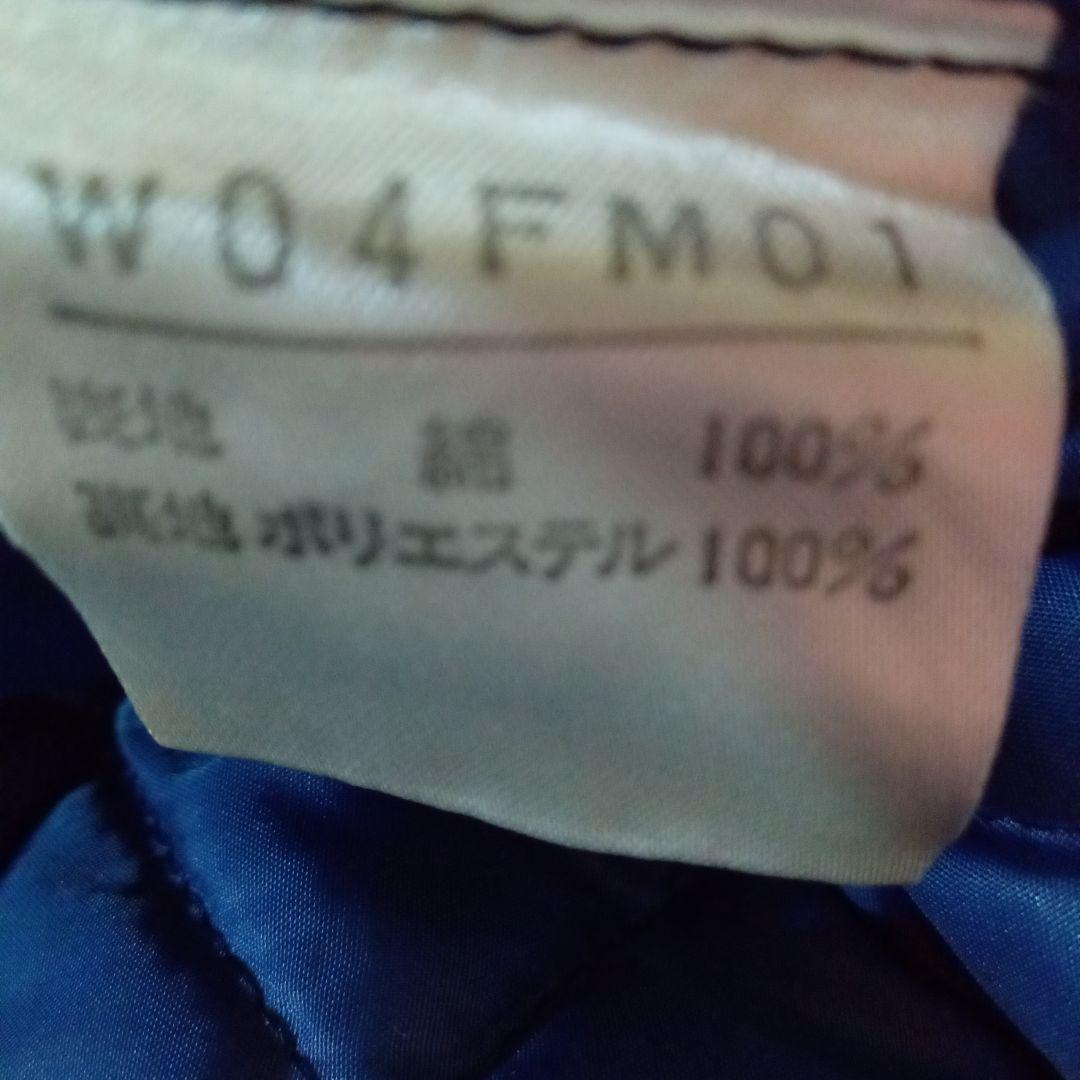 茉*華様 ワンダフルワールド デニムブルゾン キルティング リブ たんぽぽ刺繍