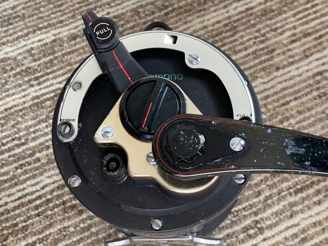 シマノ トライトン トローリング50Wクエ アラ モロコ大物底物 ビンテージ