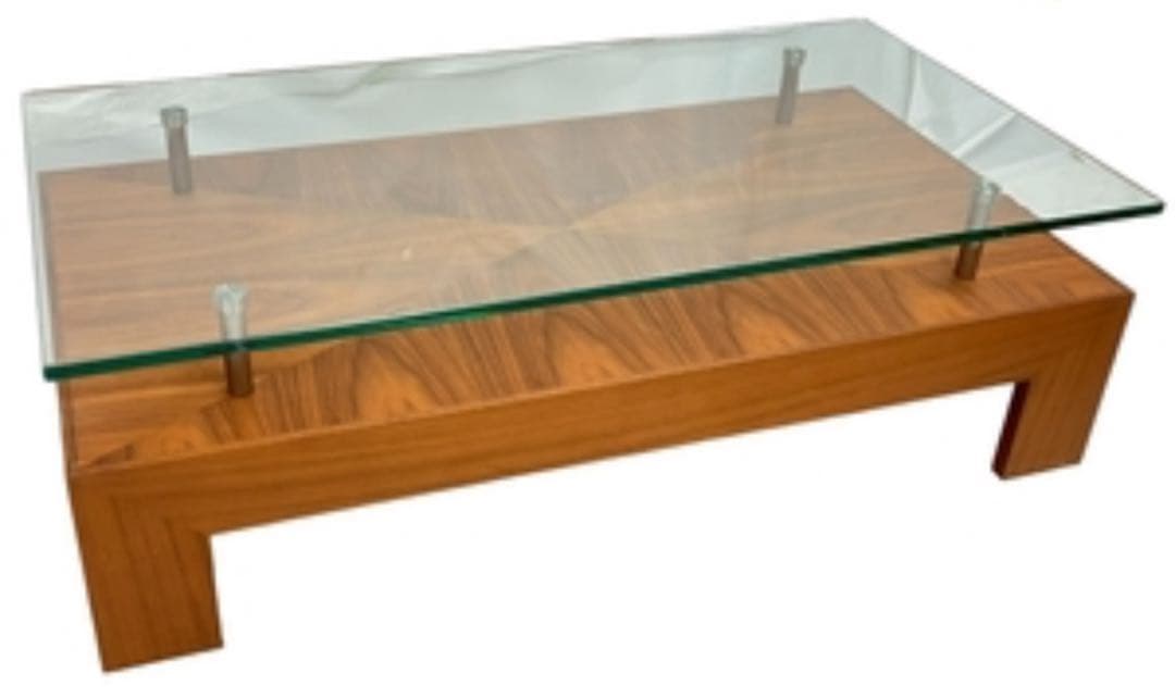 【美品】値引き交渉可　クラスティーナ　センターテーブル ガラス天板　ローテーブル