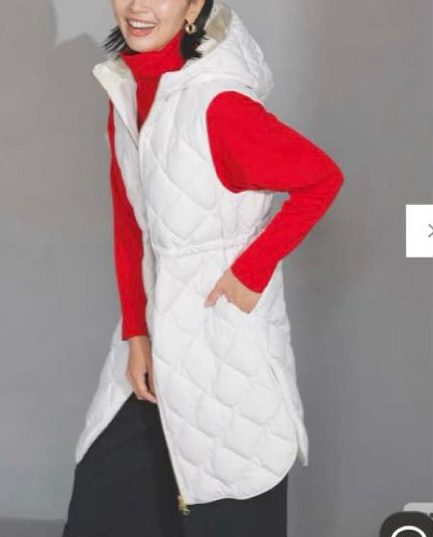 【TAION×UNFILO 】フード付きジレ 未使用タグ付