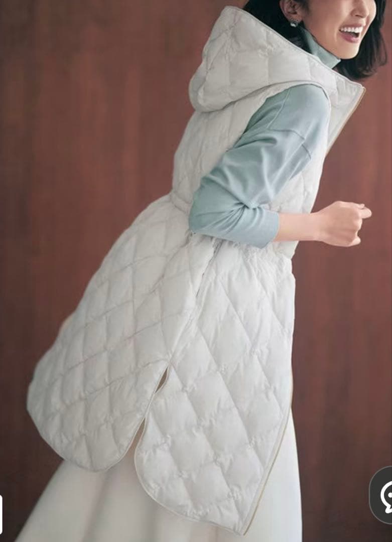 【TAION×UNFILO 】フード付きジレ 未使用タグ付