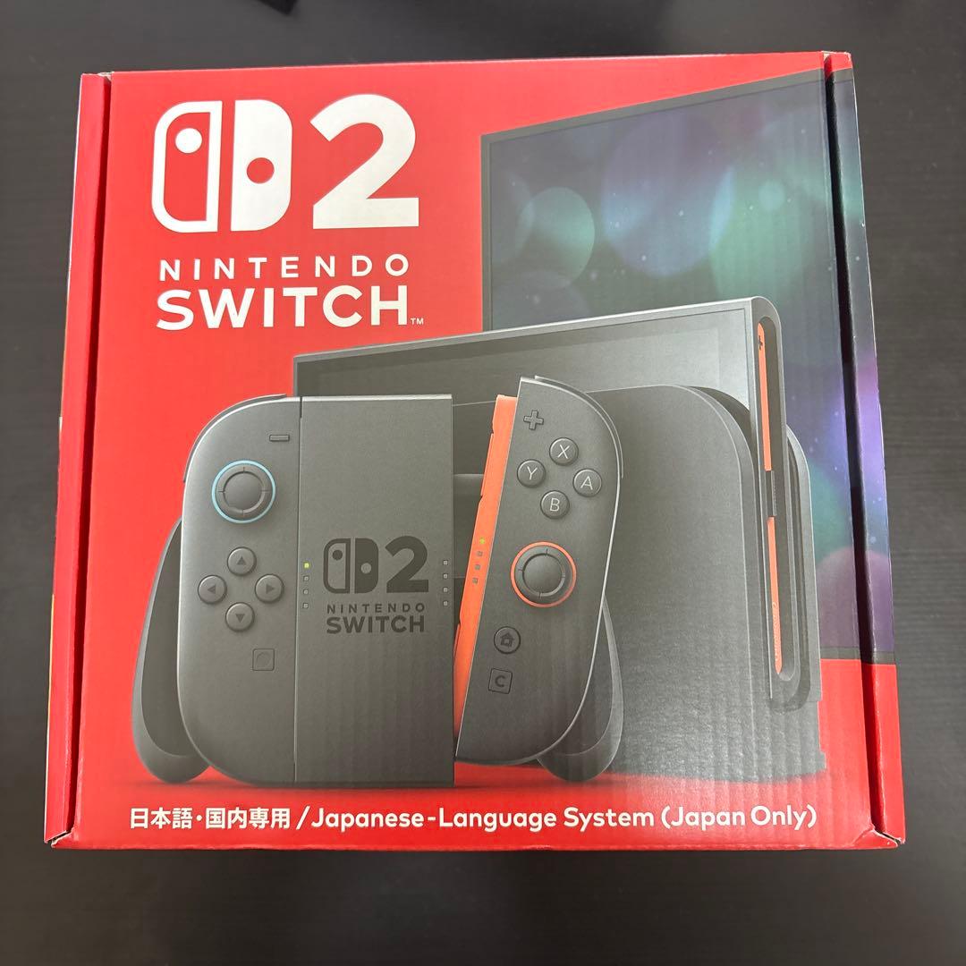 【新品未開封】任天堂 Nintendo Switch 2（日本語・国内専用）本体