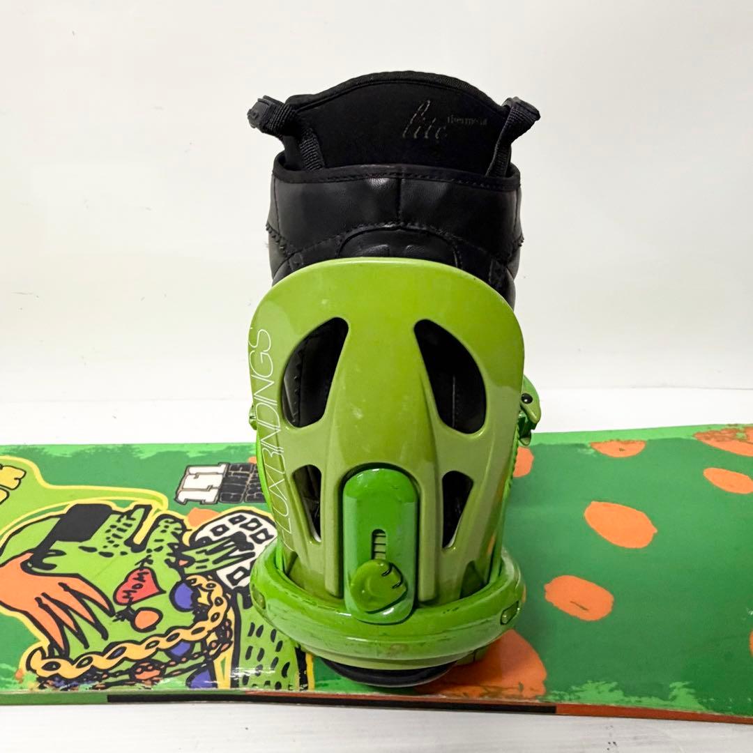 2点セットブーツ無しSALOMON FLUX スノボセット　サロモン　フラックス