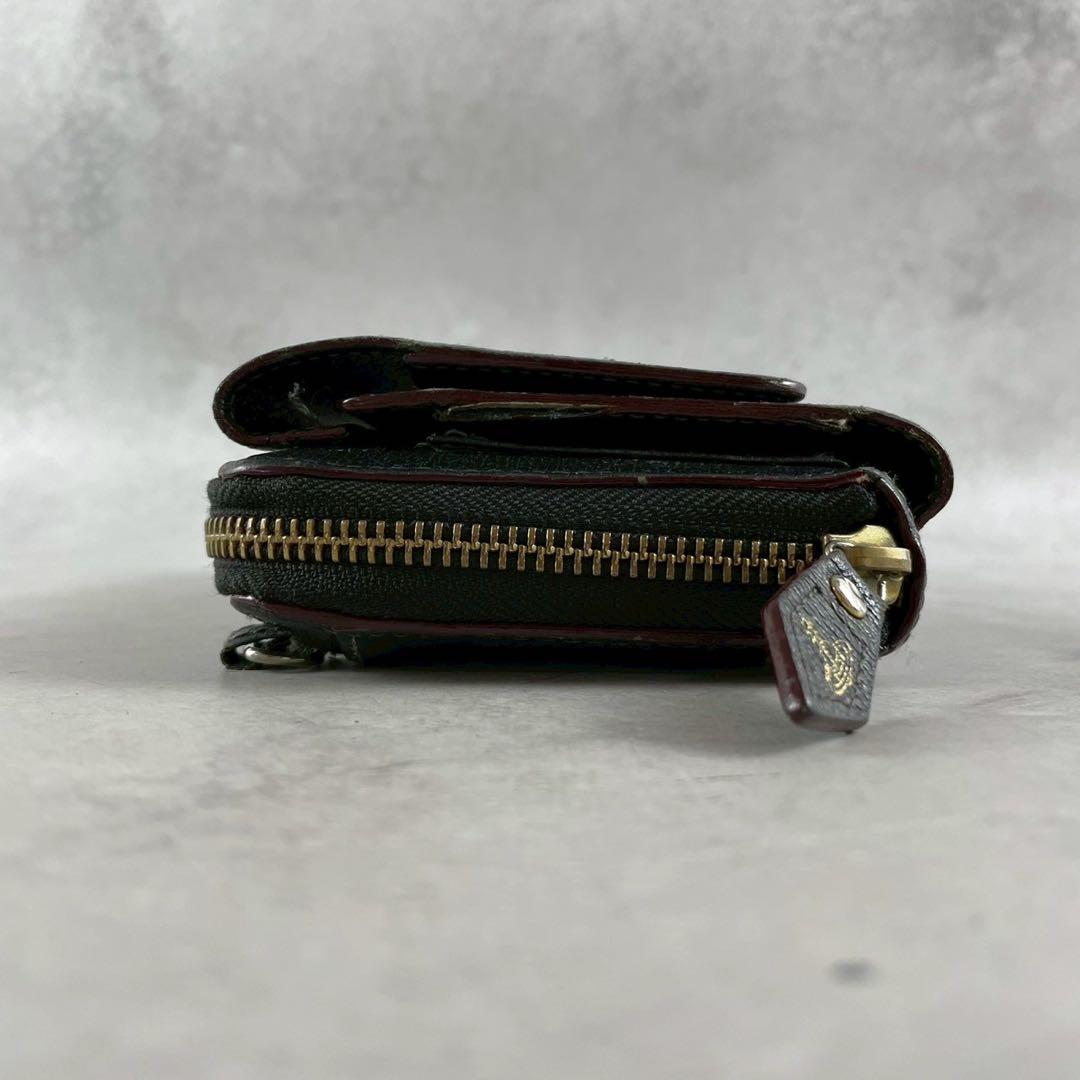 ヴィヴィアンウエストウッド　長財布　ショルダーバッグ　オーブ　レザー　ブラック