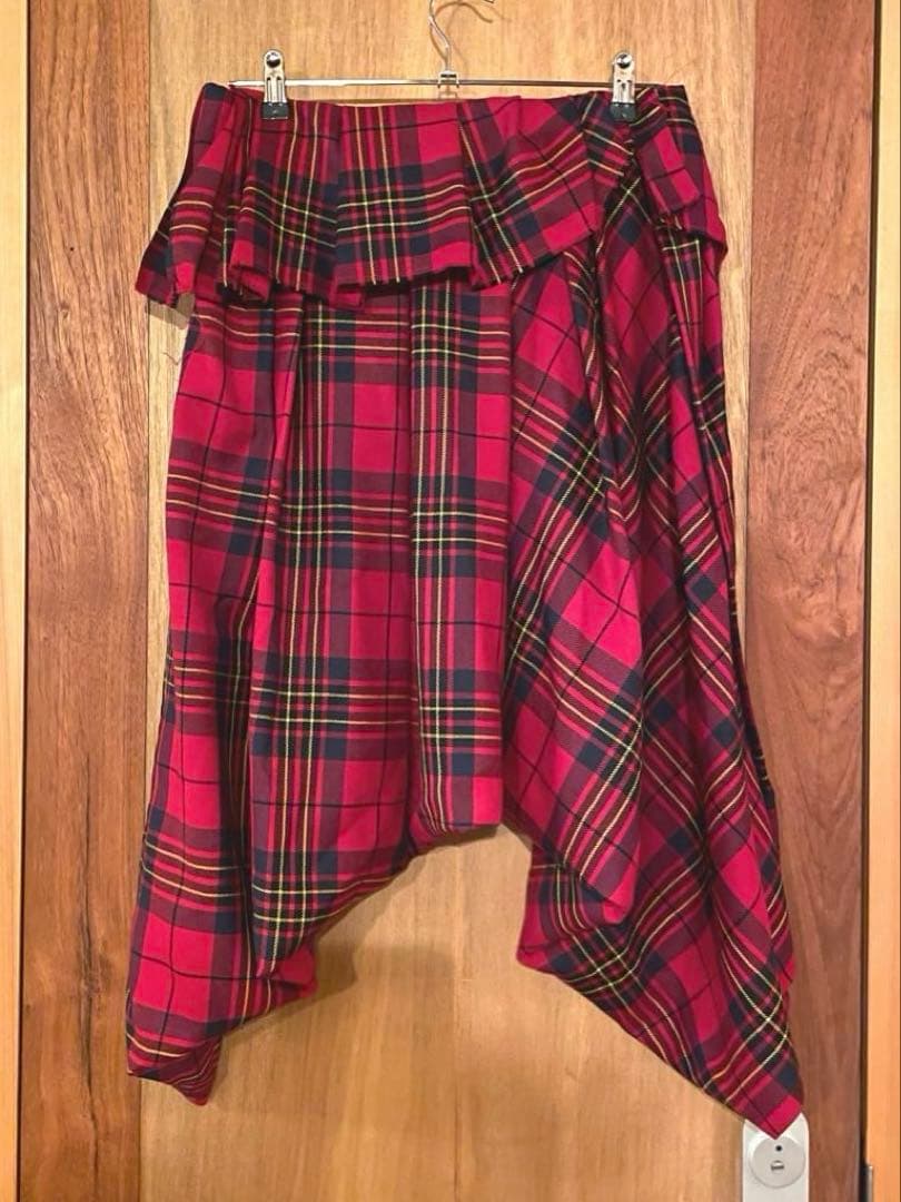 コムデギャルソンComme des Garcons チェックサルエルパンツ