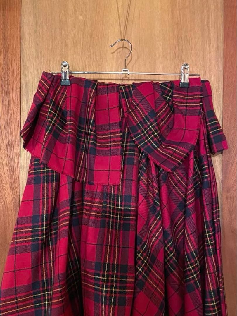 コムデギャルソンComme des Garcons チェックサルエルパンツ