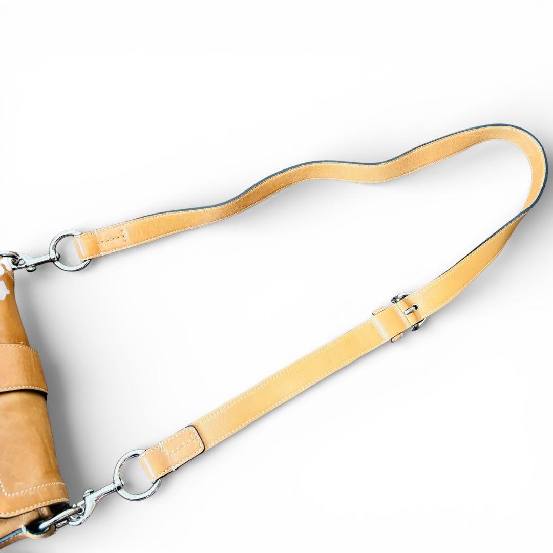 希少 COACH Soho Leather Bag 3683 Y2K brown