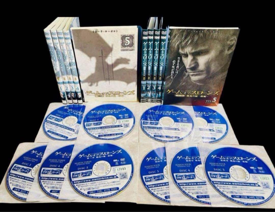 ゲーム・オブ・スローンズ （第1章 ～ 最終章）DVD 全40巻（完結）