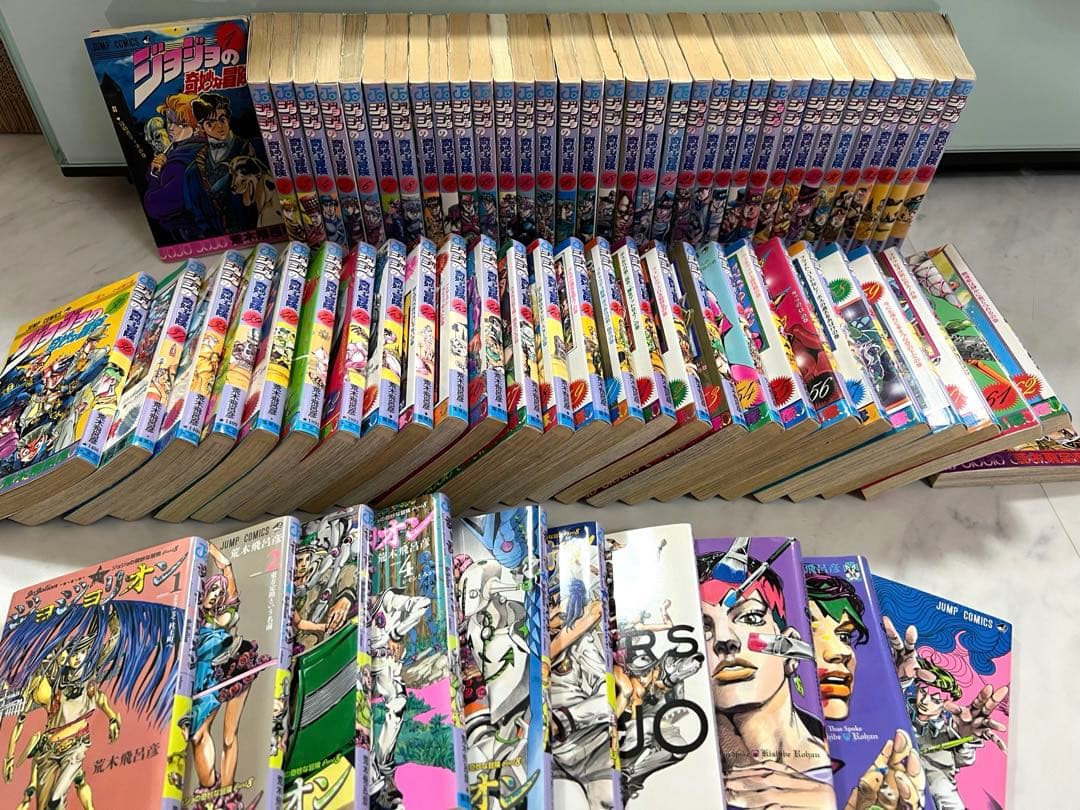 《良子出品》ジョジョの奇妙な冒険 全巻セット＋ジョジョリオン1~6巻