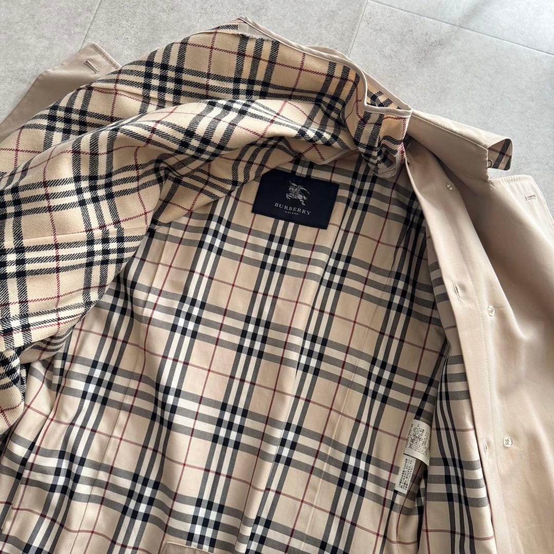 バーバリーロンドン　トレンチコート　ノバチェック　ライナー　11　ベージュ