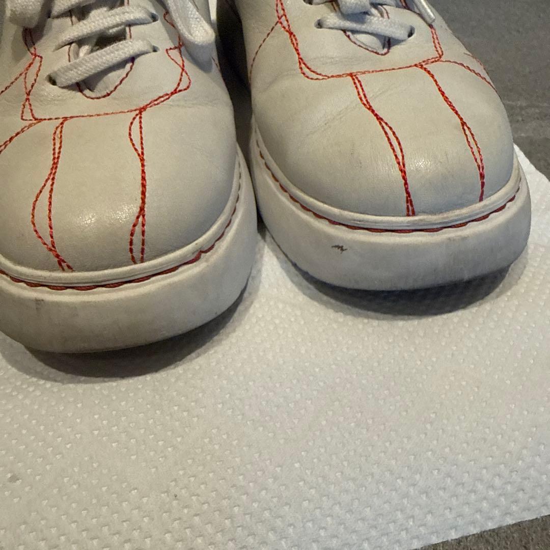 【23.5〜24】CAMPER TWINS レザースニーカー