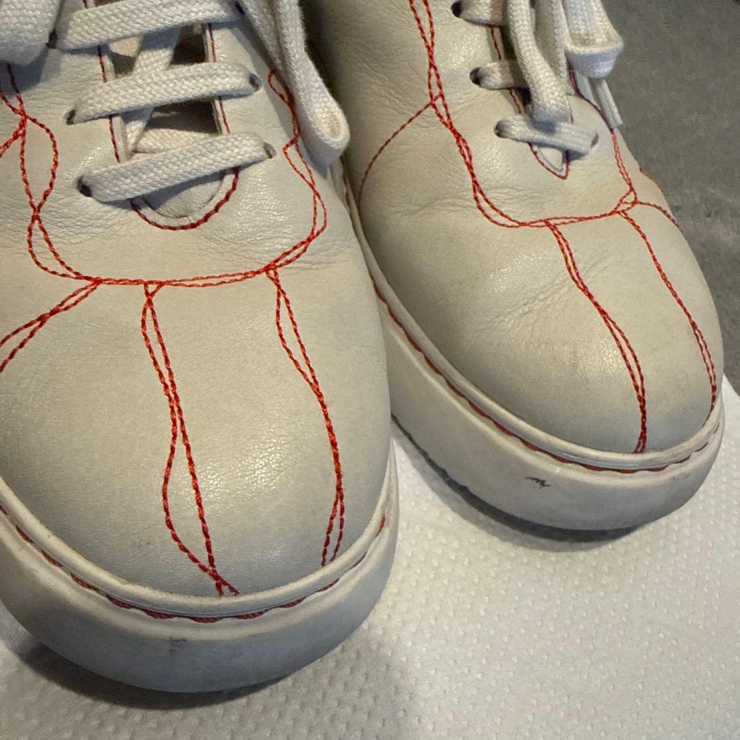 【23.5〜24】CAMPER TWINS レザースニーカー