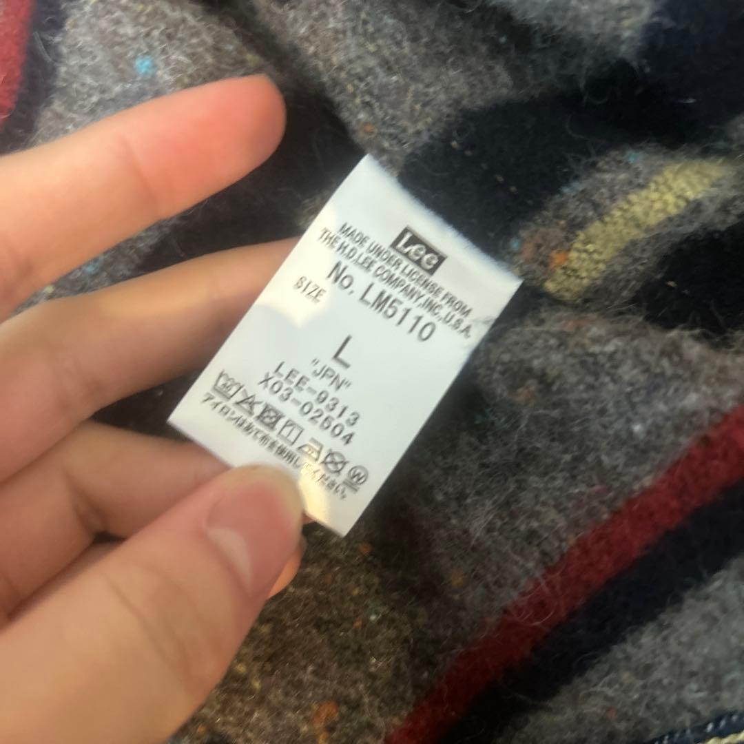 Lee リー ストームライダー デニムジャケット Lサイズ 濃紺