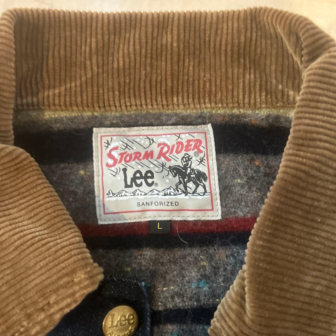 Lee リー ストームライダー デニムジャケット Lサイズ 濃紺