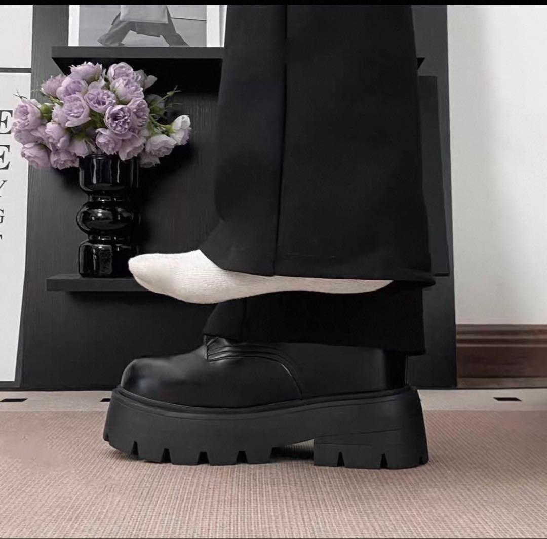 【+16.5cm】コスプレ用厚底ブーツ(24.5cm)