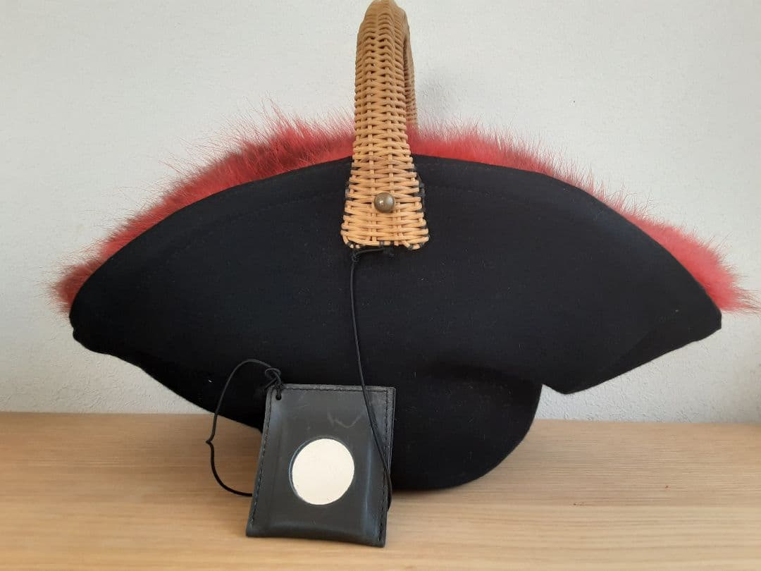 ebagos エバゴスバッグ　フォックスファーつき